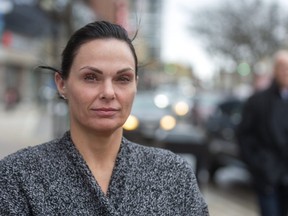 Jody Wilson of London had her phone "ported," where her number was stolen and put on a new phone thereby opening her up to theft of passwords and more. (Mike Hensen/The London Free Press)