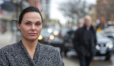 Jody Wilson of London had her phone "ported," where her number was stolen and put on a new phone thereby opening her up to theft of passwords and more. (Mike Hensen/The London Free Press)