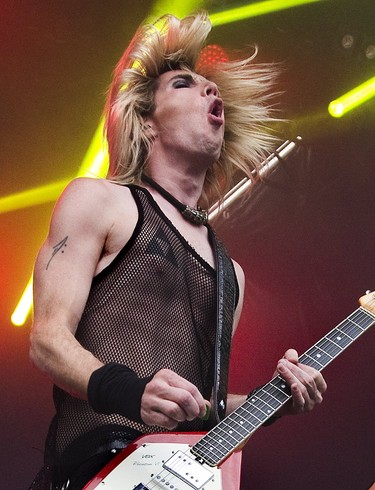 Josh Ramsay plays with his band Mariana's Trench at Rock The PArk in London, Ont. on Sunday July 16, 2017. Derek Ruttan/The London Free Press/Postmedia Network