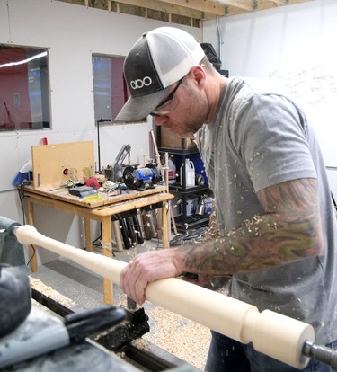 Making 17 bats in one day, Trevor Oakes was 'in the zone' at ABO Baseball last weekend. (Chris Abbott/Tillsonburg News)