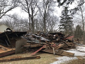 The city's decision to lay four charges against John and Ruth McLeod after a 130-year-old barn was demolished on their property at 247A Halls Mills Rd. in Byron has sparked debate about property rights. (File photo)