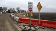 Erie Shore Drive is shown on Friday. Due to a the risk of dike failure, the road will be closed Monday. (Trevor Terfloth/The Daily News)