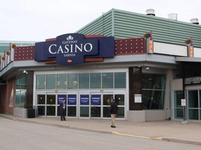 Gateway Casinos Sarnia is shown at Hiawatha Horse Park. Ontario said Sunday it was temporarily closing all of the province's casinos because of the COVID-19 outbreak.