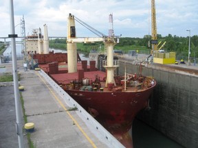 Visitors can watch ships pass through the Welland Canal during Canal Days Marine Heritage Festival in Port Colborne, just one great event making Festivals and Events Ontario's Top 100 this year. (Barb Fox/Special to The Free Press)