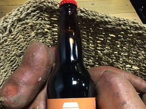 London Brewing has turned to sweet potatoes to provide a creamy and flavourful new small-batch beer. A scant 120 bottles were filled and are available for delivery and curbside pickup.