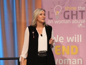 Former Startech.com chief executive Lynn Smurthwaite-Murphy was the keynote speaker at the International Women’s Day Breakfast at RBC Place London, the former London Convention Centre, on Friday March 6, 2020. DALE CARRUTHERS / THE LONDON FREE PRESS