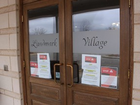 Landmark Village, a retirement home in Sarnia, has been hit hard by the COVID-19 outbreak.  (PAUL MORDEN, Postmedia Network)