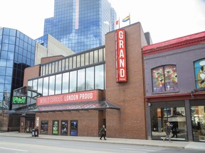 The Grand Theatre has cancelled its entire season due to COVID-19. (Derek Ruttan/The London Free Press)