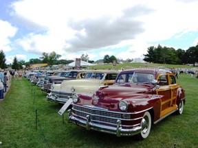 A woodie wagon like this is just one of 300 "significant classic and historically relevant vehicles" you're likely to see at the Concours d'Elegance of America set for July 26 in Plymouth, Mich. (Jim Fox/Special to The Free Press)