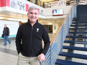 Andrew Lockie, CEO of the YMCA of Southwestern Ontario, is shown in this file photo at the YMCA Jerry McCaw Family Centre in Sarnia. The YMCA said Sunday it is temporarily closing its locations in response to the COVID-19 outbreak.