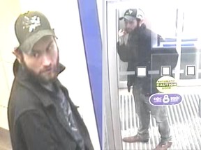 London police released images of a suspect in an alleged sexual assault on Feb. 21. (Police supplied photos)