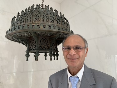 Volunteer guide Mohamed Bhanji's tour of the Aga Khan Museum is both informative and inspirational providing insight into the museum's unique architecture. (BARBARA TAYLOR, The London Free Press)