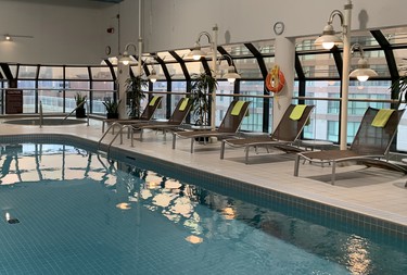 Downtown's Chelsea Hotel boasts an adult pool and fitness area as well as a Family Fun Zone pool and games area. It's become a popular spot to stay during the March Break offering several package deals. (BARBARA TAYLOR, The London Free Press)
