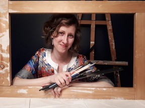 Artist, designer and teacher Angela Van Velzer is a featured artist Wednesday on the London Arts Council's London Arts Live Online.