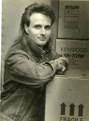 Lance Peters, musician, 1986. (London Free Press files)