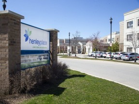 Henley Place Long Term Care Residence in London. (Derek Ruttan/The London Free Press)