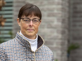 Dr. Alison Allan, a cancer researcher from the London Regional Cancer Centre worries about the loss of research and the possible loss of funding due to the COVID-19 pandemic.  (Mike Hensen/The London Free Press)