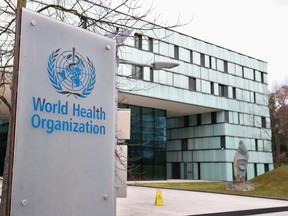 The World Health Organization (WHO) building is pictured in Geneva, Switzerland, Feb. 6, 2020. (REUTERS/Denis Balibouse/File Photo)