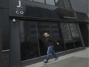 J. Supply Co., Windsor’s only current cannabis retail store, may soon face serious competition, with applications filed for 14 new stores in Windsor and six more in nearby communities. (Postmedia file)
