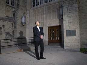 The COVID-19 pandemic will bring lasting changes to medical training, predicts Dr. John Yoo, new dean of Western University's Schulich School of Medicine and Dentistry, who took up the post Friday, May 1. (Derek Ruttan/The London Free Press)
