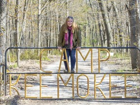 Jill Hodgins is the executive director of Camp Kee-Mo-Kee in Komoka, Ont. (Derek Ruttan/The London Free Press)