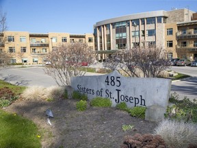 A personal support worker at the Sisters of St. Joseph convent in London, Ontario has died of COVID-19. Photo shot on Wednesday May 13, 2020. (Derek Ruttan/The London Free Press)