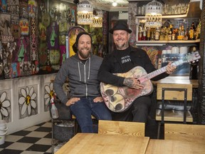 London restaurateurs Justin, left, and Gregg Wolfe have closed the Little Bird, their Wortley Village breakfast eatery, amid the fallout of COVID-19 and are turning it into the more takeout-friendly El Poco Lobo, a smaller version of their popular Los Lobos Mexican restaurant on Talbot Street. (Derek Ruttan/The London Free Press)