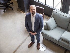 Thomas Cermak, president and chief executive of London tech firm Yuser Inc., is welcoming a new round of FedDev Ontario support for Southwestern Ontario small business amid the virus crisis. (Derek Ruttan/The London Free Press)