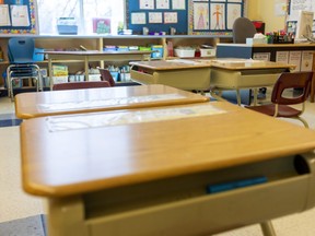 In class work from September to March 13 will form the basis of final marks for students in both London area school boards. (Mike Hensen/The London Free Press)