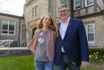 Barry Craig, president of Huron University College at Western University, and his wife Sara MacDonald have donated $100,000 to a student COVID-19 relief fund at Huron. (Mike Hensen/The London Free Press)