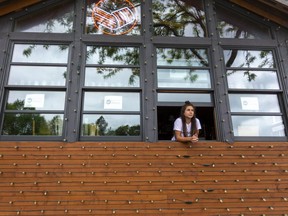 Emily Laur, 28 a manager at Toboggan on Richmond Street.  (Mike Hensen/The London Free Press)