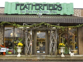 Featherfields, a birding and gardening store at Gainsborough and Hyde Park Road in London, Ont features lots of feeders, books, food for birds as well as gardening supplies and decorating items.  Monday Nov 12. 2012 MIKE HENSEN/The London Free Press/QMI AGENCY