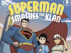 Superman Smashes the Klan