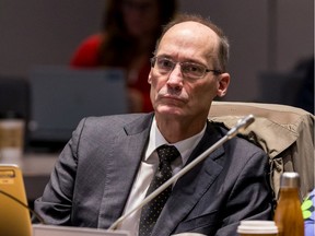 City of Ottawa Transit Commission public member Michael Olsen during a meeting at City Hall on Wednesday November 20, 2019. Errol McGihon/Postmedia