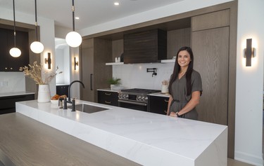 Angela Bobanovic was the designer  of London's new Dream Lottery home south off of Pack Road near Lambeth. (Mike Hensen/The London Free Press)