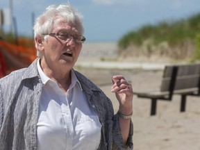 Port Stanley beach, like others across Elgin County, will reopen June 22 with appropriate COVID-19 safety measures in place, Central Elgin Mayor Sally Martyn announced Thursday, June 11. (Mike Hensen/The London Free Press)