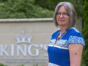 Dr. Sherry Smith a professor of Thanatology at King's University College at Western.   (Mike Hensen/The London Free Press)