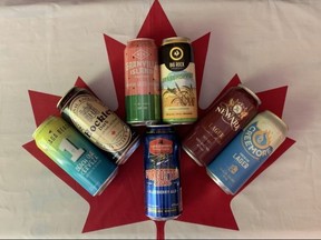 Molson Canadian takes a patriotic tour of small breweries with a special case available during July filled with craft beers. (BARBARA TAYLOR, The London Free Press)