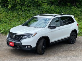 One of the auction items is this 2019 Honda Passport Sport from Westgate Honda.