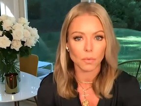 Kelly Ripa addresses Regis Philbin's death on Live with Kelly and Ryan.