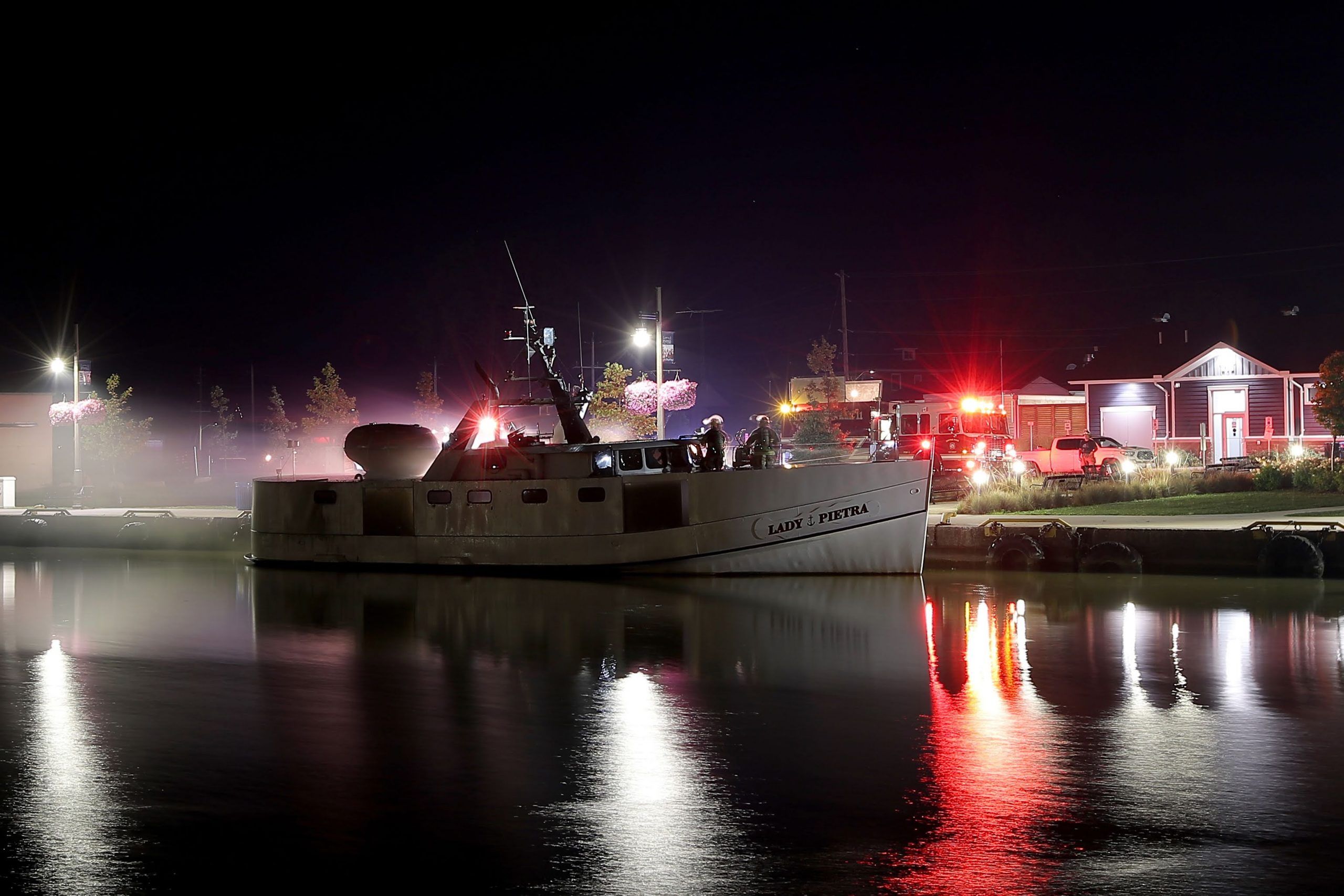 SEE IT Fire crews fight Port Stanley boat fire that caused 750,000 in