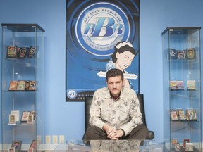 Damir Slogar, CEO of Big Blue Bubble game development company, sits in his downtown office in London on Tuesday October 30, 2012. (File photo)