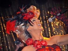 London actor Oscar Moreno plays drag queen Tequila Mockingbird in Stage Mother. The new film, coming out Friday on video on demand, stars two-time Oscar-nominee Jacki Weaver.