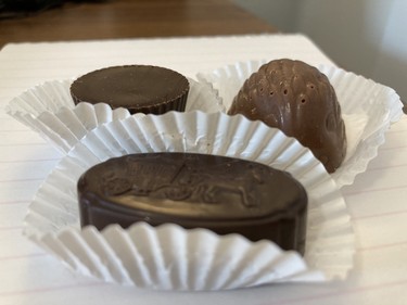 Truffles from the Stratford Chocolate Trail.