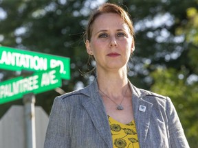 Coun. Elizabeth Peloza would like to the discussion about renaming Plantation Road to expand to look at street naming and renaming policies in London. (Derek Ruttan/The London Free Press)