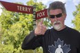 Don Clayton spearheaded the creation of the Terry Fox Memorial Garden in London. He's one of the organizers of the annual Terry Fox Run, which won't be held as a mass event this year, but will ask Londoners to participate separately by running, walking, kayaking or similar means. (Derek Ruttan/The London Free Press)