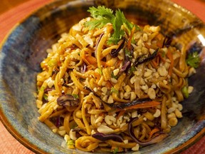 Cold sesame peanut noodles (Mike Hensen/The London Free Press)