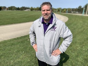 Scott MacDonald, who lives in Stratford, brings more than two decades of high-level coaching experience to his new job as manager of the London Western track and field club. (Cory Smith, Postmedia Network)
