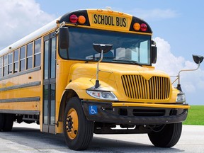 A school bus