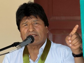 Evo Morales.